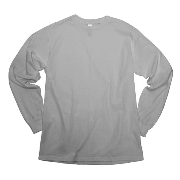 A long sleeve shirt with the back of it.